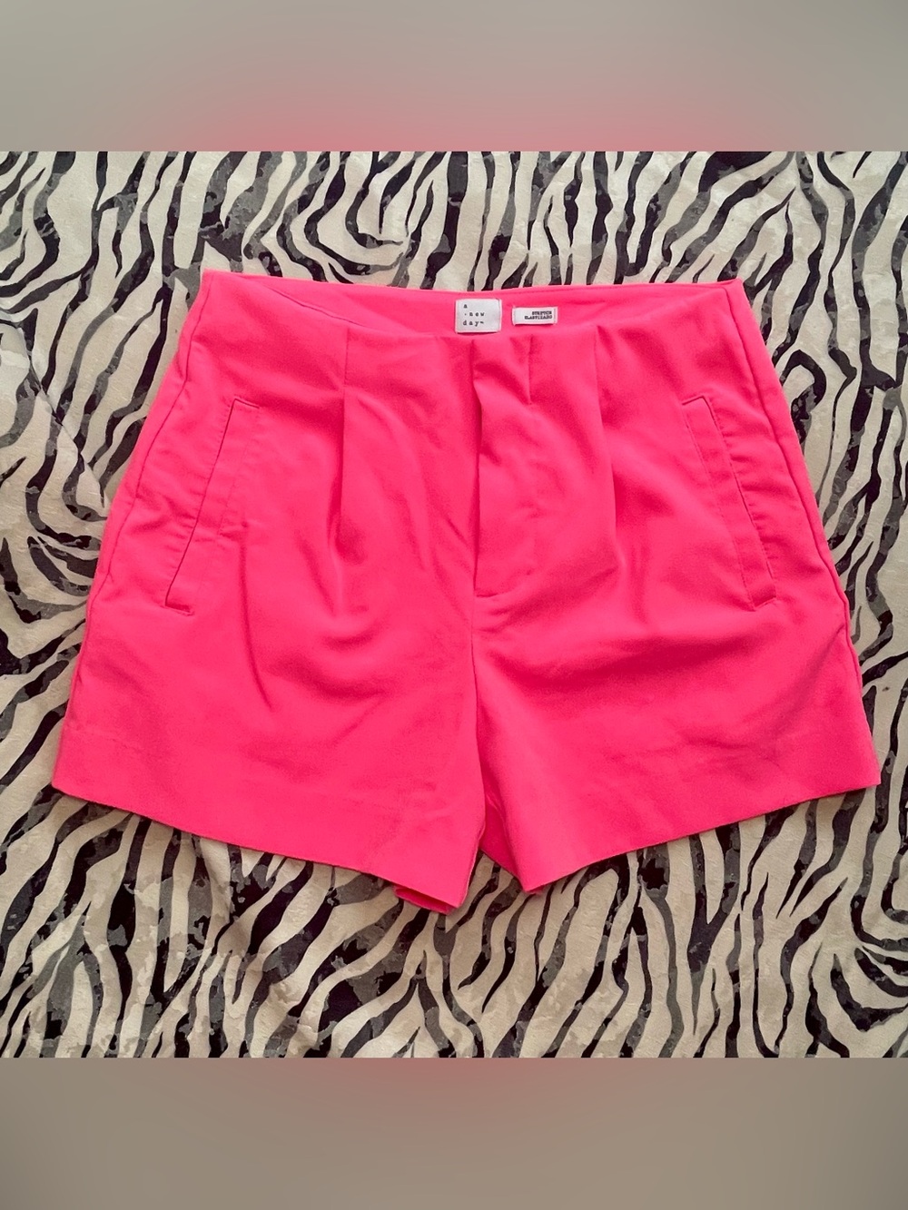 Hot Pink Tailored Shorts 🦩 A New Day